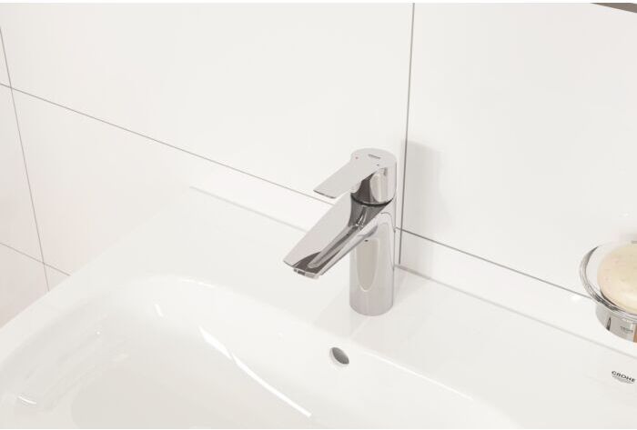 Grohe QuickFix Start S-Size Waschtischarmatur 23550002 mit Ablaufgarnitur, chrom
