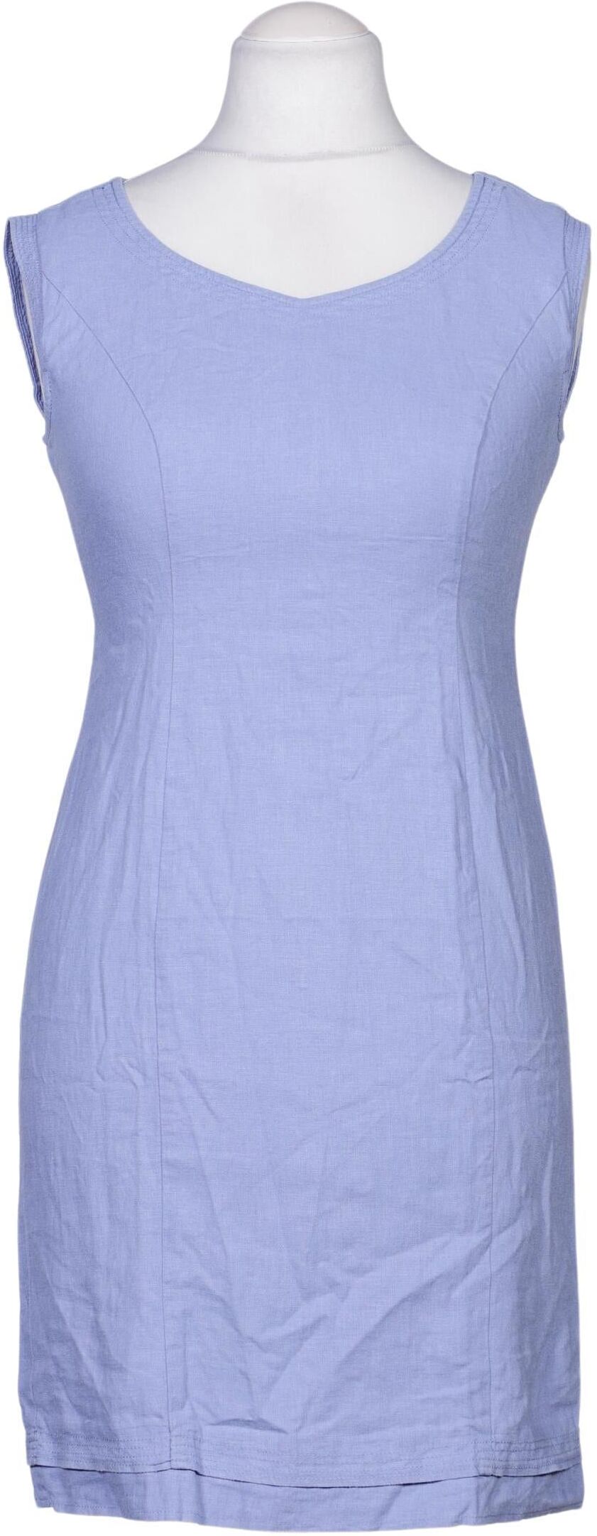 Charles Vögele Damen Kleid, Hellblau, Gr. EU 36, Leinen / Viskose - Second Hand