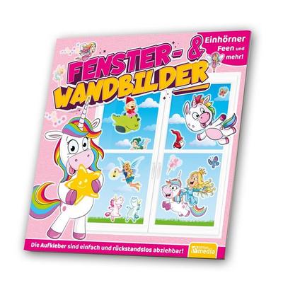 Fenster- / Wandbild: Einhörner, Feen & mehr!