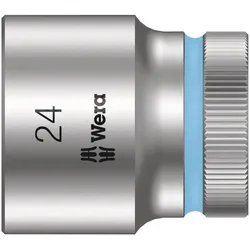 Wera 8790 HMC Zyklop-Steckschlüsseleinsatz mit 1/2"-Antrieb, metrisch Cyan - 05003614001 - Cyan