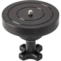 Libec Flat Base Adapter for 100mm Bowl Tripods (Stativadapter), Stativ Zubehör