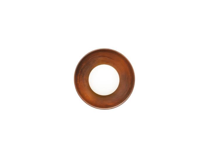 Applique murale en bois Hand-S - Noyer / Blanc