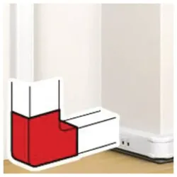 Legrand 075641 Flachwinkel 50x80mm für DLP Compact