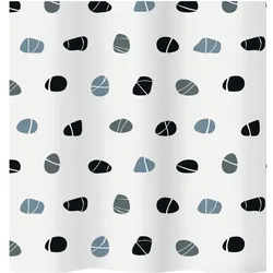 Diaqua, Duschvorhang, Stones (120 x 200 cm)