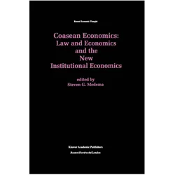 Coasean Economics Law and Economics and the New Institutional Economics, Fachbücher
