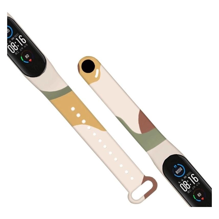 Hurtel Strap Moro Wristband for Xiaomi Mi Band 4 / Mi Band 3 Silicone Strap Camo Watch Bracelet (7) (Silikon) (1404978613)