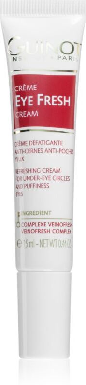 Guinot Eye Fresh eye cream to reduce puffiness and dark circles with applicator 15 ml