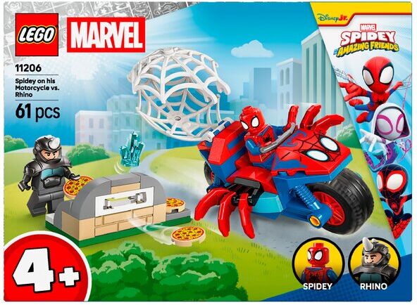 Lego SPIDEY MOTA VS RHINO 11206