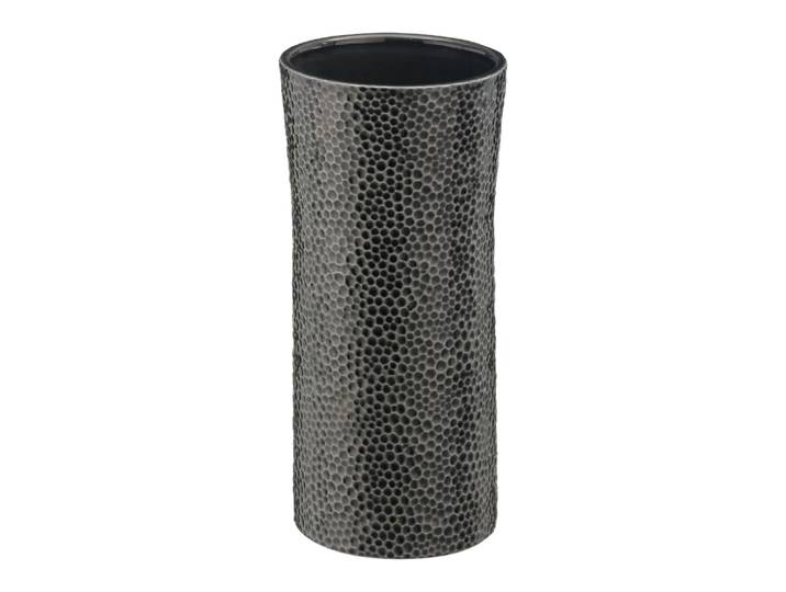 Vase Roches, Atelier Pfister, anthrazit, Keramik