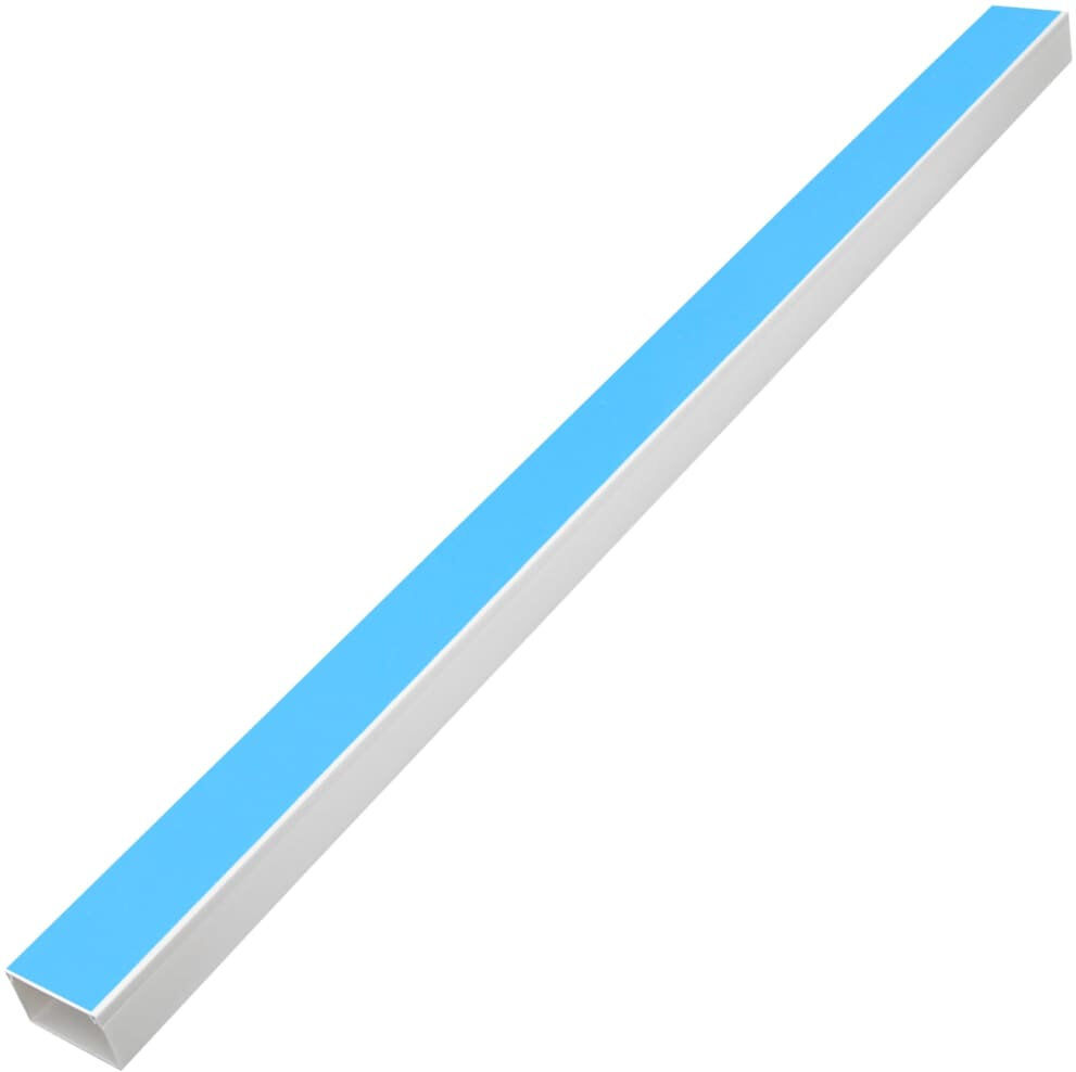 Symple Stuff Cable Trunking Self-Adhesive 10 M PVC 5cm H x 15cm W