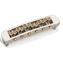 Schaller STM Bridge nickel, Gitarre Zubehör, Silber