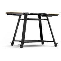 Dome Gen 2.0 Gestell AM1984, Grill-Untergestell schwarz/holz, für Dome Gen 2.0 und Dome Gen 2.0 XL Pizzaöfen