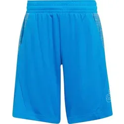ADIDAS Kinder AEROREADY Heather Shorts, Größe 116 in Blau Blau