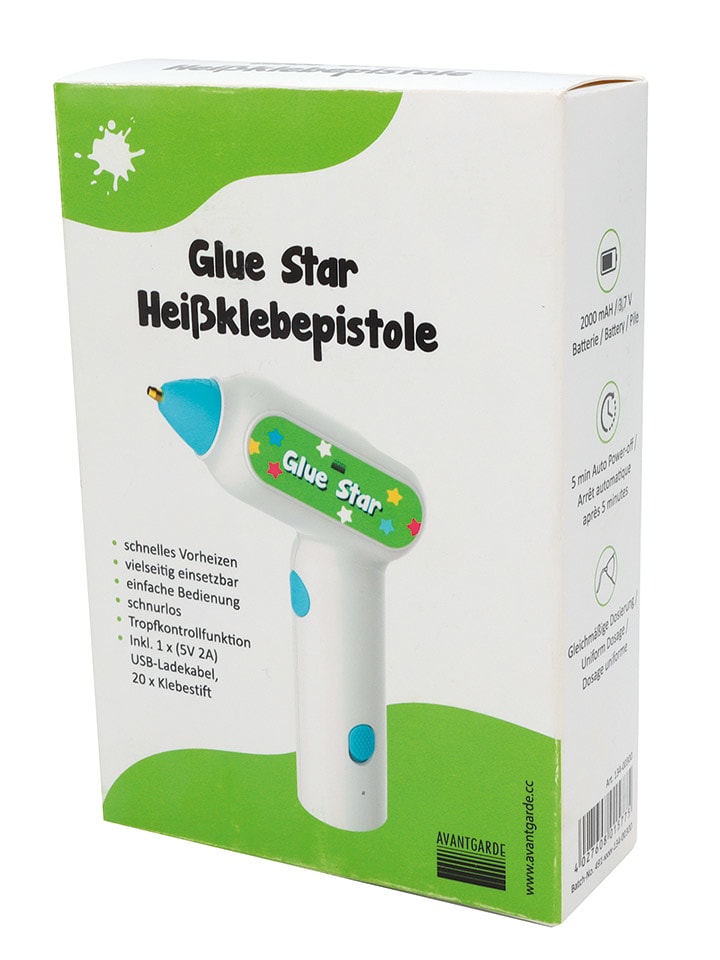 BLS Heißklebepistole "Glue Star" in Weiß - onesize