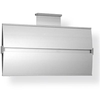 Schild Elegantes Leitsystem, Ausführung Deckenmontage, Alu, eloxiert, 400x200 mm