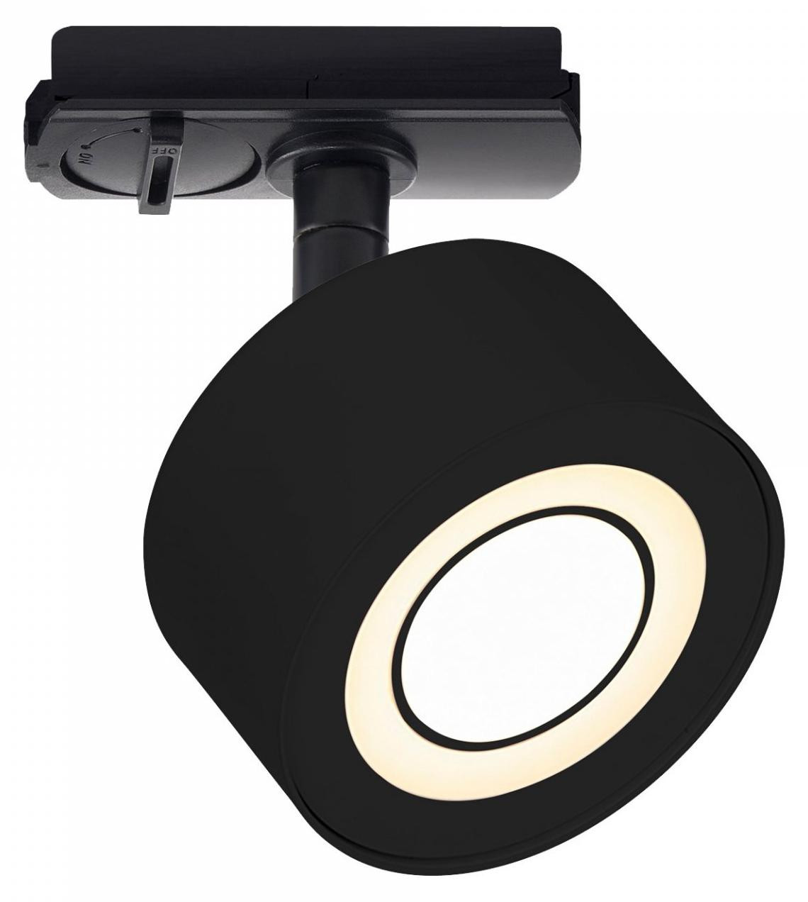 Nordlux Clyde Link LED spotlamp met reflector, zwart, 4W, dimbaar en verstelbaar