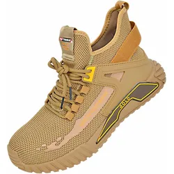 Awtools, Sicherheitsschuhe, Goldene hohe Stiefel Kat.Sbp (43)