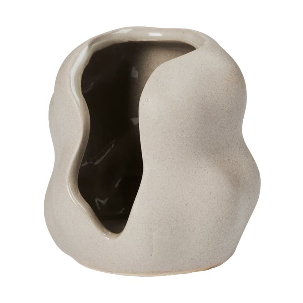 Broste Copenhagen Hekla Hurricane windlicht Duifgrijs, Ø9,5 cm
