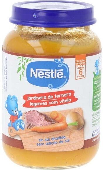 Nestlé Jardinera de Ternera +6m 190g