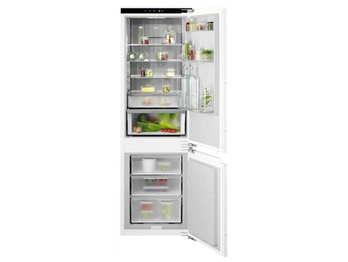 AEG TC8MS181BC Koel-vriescombinatie Wit