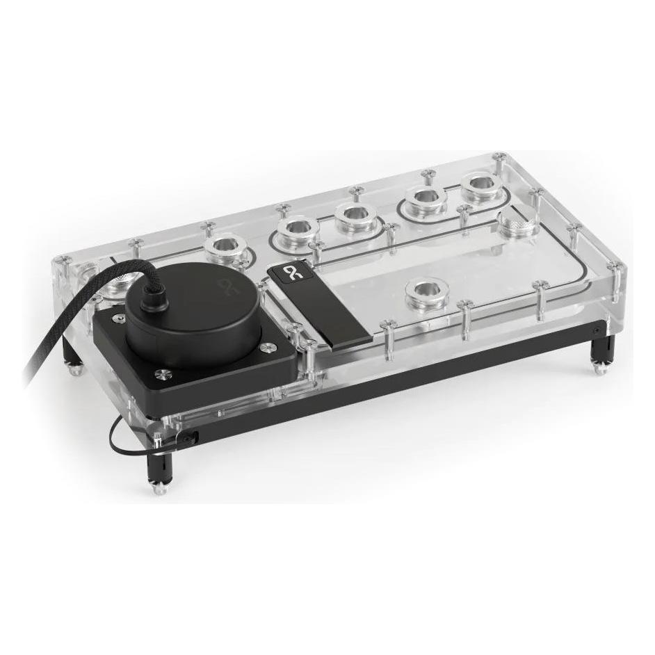 Alphacool Core Distroplate 240 Links V.2 mit D5 Apex Pumpe, für D5/DDC (13872)
