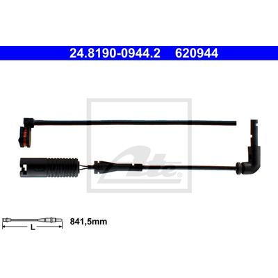 ATE Bremsen-Set VA + HA sizw2n9yw1 Vorderachse belüftet 360mm 30mm für LAND ROVER