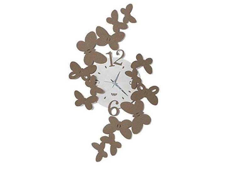 Arti & Mestieri Papillon\, Orologio Parete Beige 56cm