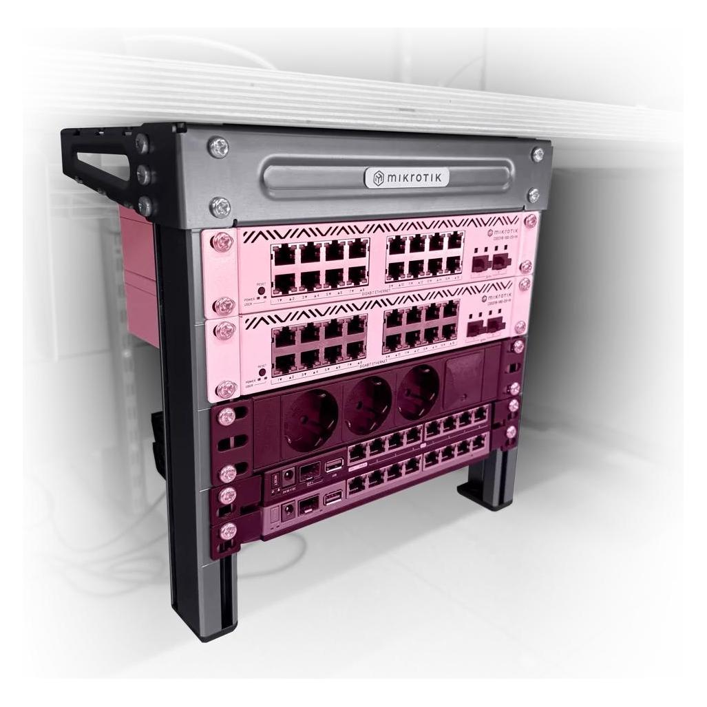 MikroTik SolidRack 5 Mini (5 HE, 10 Zoll Rack) (SR-5U-mini)