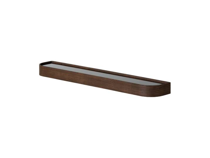 Audo Copenhagen Étagère à crochets Epoch 118 cm Dark stained oak-black