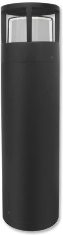 Isoled Led Wegeleuchte Poller-5, 50cm, 6w, Sandschwarz, Warmweiß