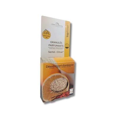 Top Filter 4 Beutel Duftgranulat für TopFilter Staubsauger, Sandelholz-Zitronenduft