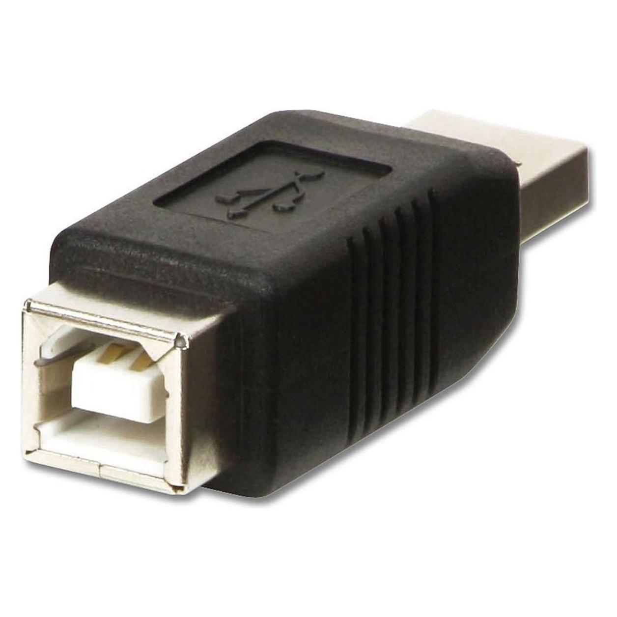 Lindy Adapter Stecker/Kupplung (USB-A, USB-B) (71231)