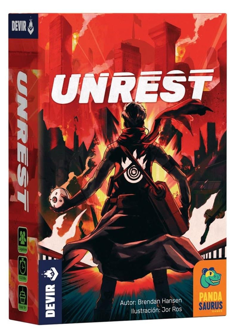 Devir Unrest bordspel, rood