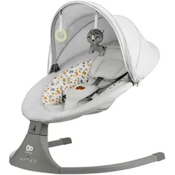 Kinderkraft Babyschaukel LUMI 2in1, grau