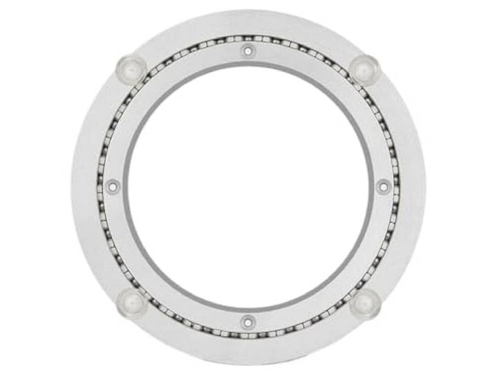 Drehtellerlager aus Aluminiumlegierung Farbe Silber Größe Mehrere Größen for Küchentisch-Kuchenständer-Displays: Stabile Rotation(24 inches (600mm))
