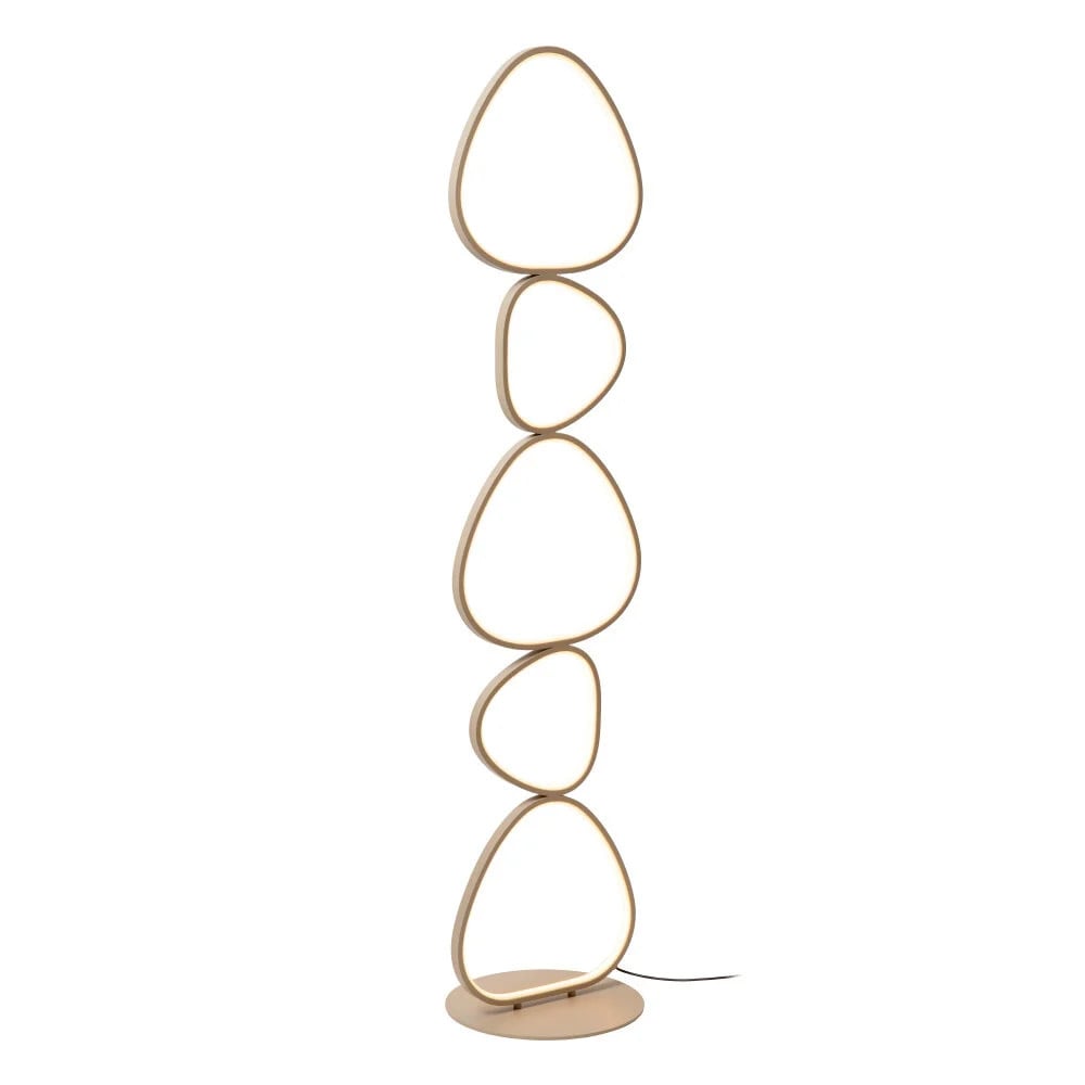 Lucide SAMLING Vloerlamp - LED Dimbare CCT - Taupe - Essential