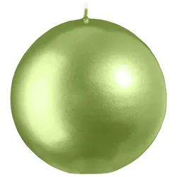 Kopschitz Kerzen Kugelkerzen Metallic Matt Grün Ø 100 mm, 6 Stück