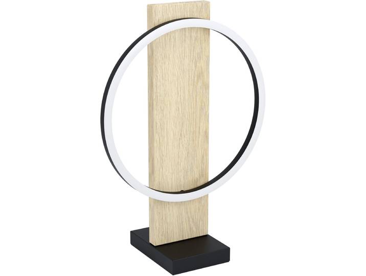 EGLO Boyal Tafellamp - LED - 42\,5 cm - Zwart Bruin Landelijk Wit