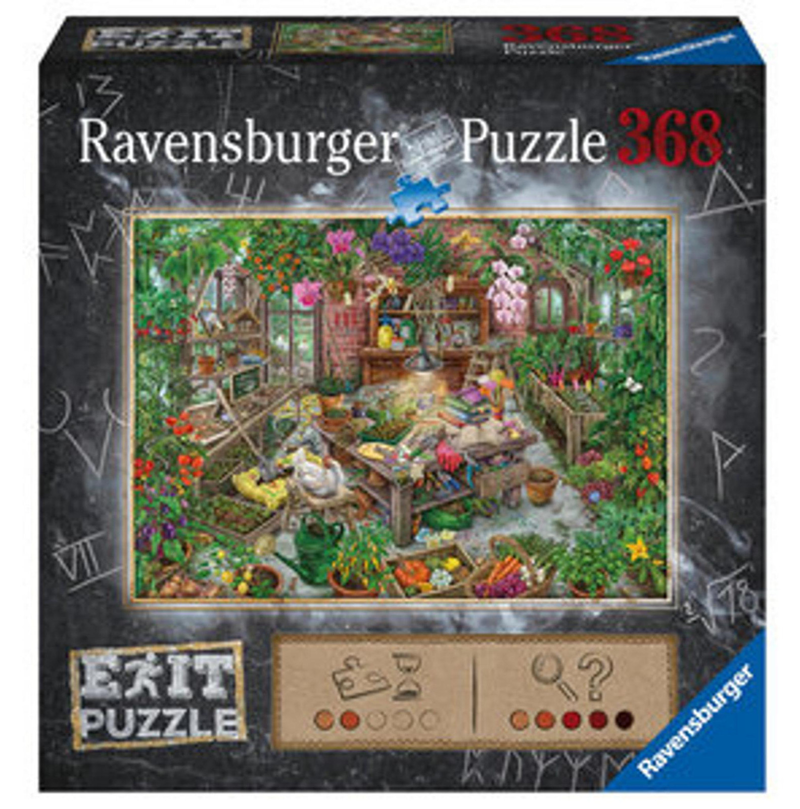 Ravensburger EXIT Puzzel In het broeikas - 368 stukjes