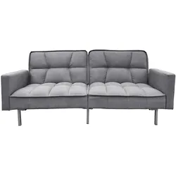 HTI-Living Schlafsofa Brigga Leinen Grau