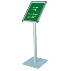 Franken Infoständer »Standard BS0901« grau, 28x80x28 cm