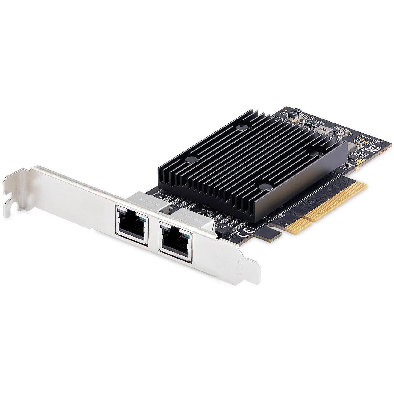 STARTECH Netzwerkadapter 2-PORT PCIE 10GB ETHERNET NIC PCIe 3.0 x8 Low-Profile