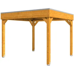 Skan Holz Design Pavillon Laube Toulouse-eiche hell
