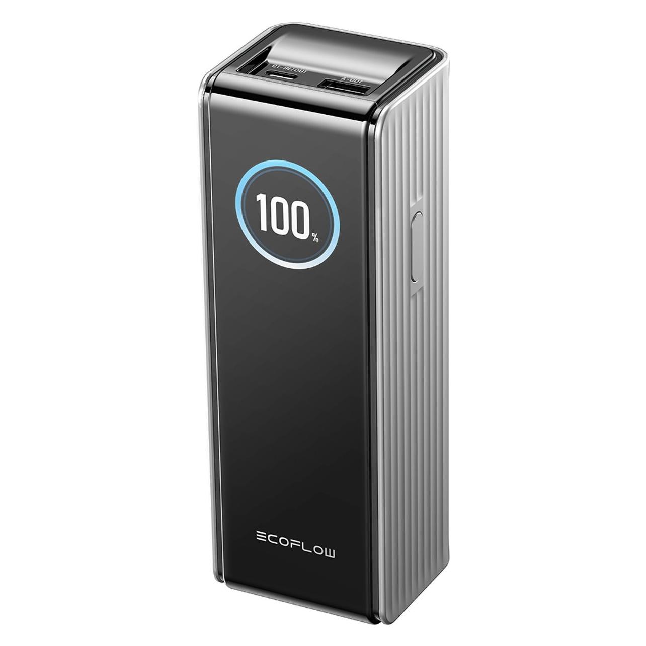 EcoFlow RAPID Powerbank silver 25.000mAh (25000 mAh, 170 W) (EF-RAPID25K140W-S-EU)