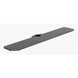 Alterzone Soundbar Bakke til Slim 7 X TV Gulvstand (Ständer, Wandmontage), Lautsprecher Ständer + Wandmontage, Schwarz