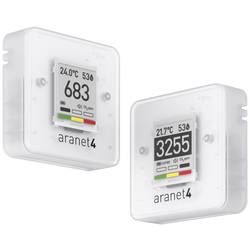 aranet CO2 Messgerät 0, 0, 0, 600 - 9999, 50, 85, 1100 ppm, °C, %, hPa mit Temperaturmessfunktion TDSPC0H3