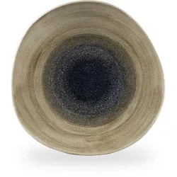 Churchill Stonecast Aqueous Bayou Teller Flach Organisch 28,6cm