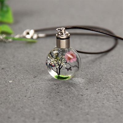 Modern Mode Marketplace GlowBloom Butterfly Glass Ball Car Hanging Ornament d
