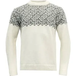 DEVOLD Herren Pullover BJØRNØYA SWEATER CREW NECK, Größe M in Grau Grau