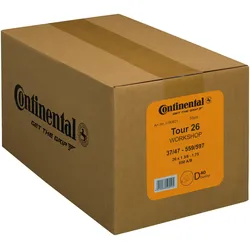 Continental Schlauch Tour 26 Zoll DV 40 mm Werkstattverpackung